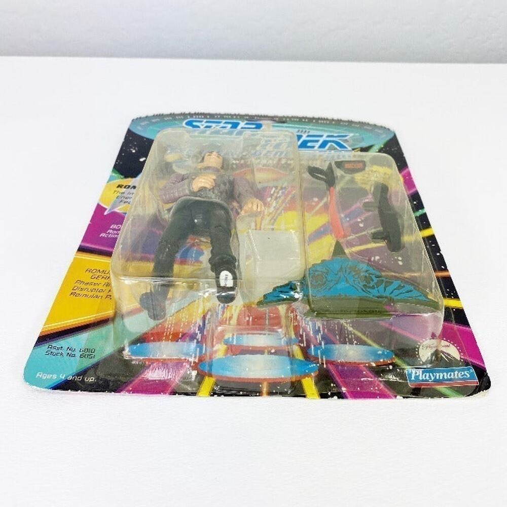 Playmates 1992 Star Trek The Next Generation Romulan Action Figure - Picture 5 of 5